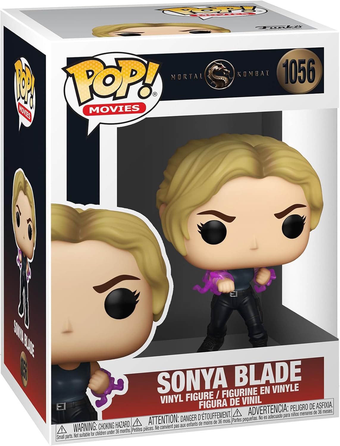 FUNKO POP MORTAL KOMBAT MOVIE SONYA BLADE 1056
