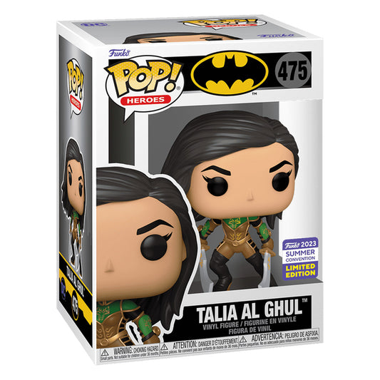 FUNKO POP HEROES BATMAN TALIA AL GHUL *SDCC 2023* 475