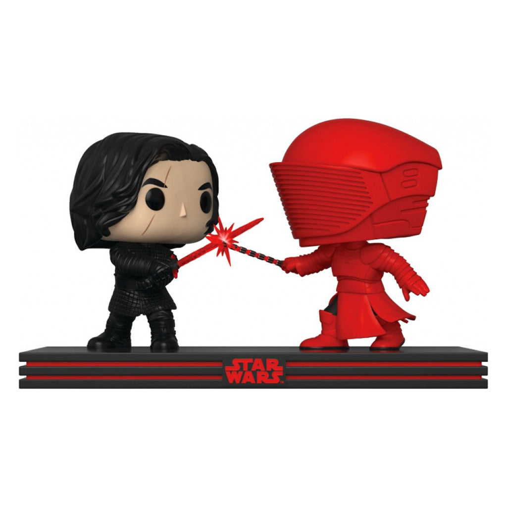 FUNKO POP STAR WARS - MOMENTS THE LAST JEDI KYLO REN &AMP; PRAETORIAN 2PACK