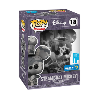FUNKO POP DISNEY ARTIST MICKEY STEAMBOAT *EX* 18