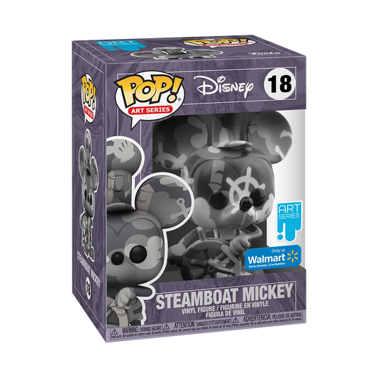 FUNKO POP DISNEY ARTIST MICKEY STEAMBOAT *EX* 18