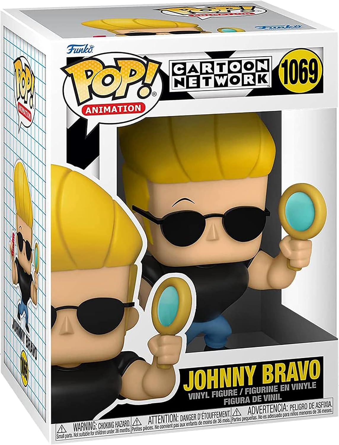 FUNKO POP JOHNNY BRAVO JOHNNY W/MIRROR COMB 1069