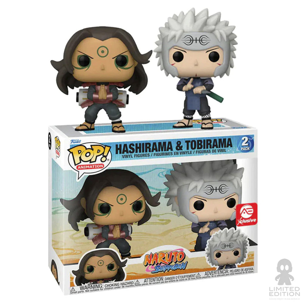 FUNKO POP NARUTO HASHIRAMA & TOBIRAMA 2PACK *EX* 63137