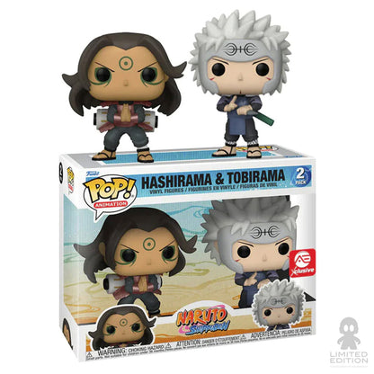 FUNKO POP NARUTO HASHIRAMA & TOBIRAMA 2PACK *EX* 63137