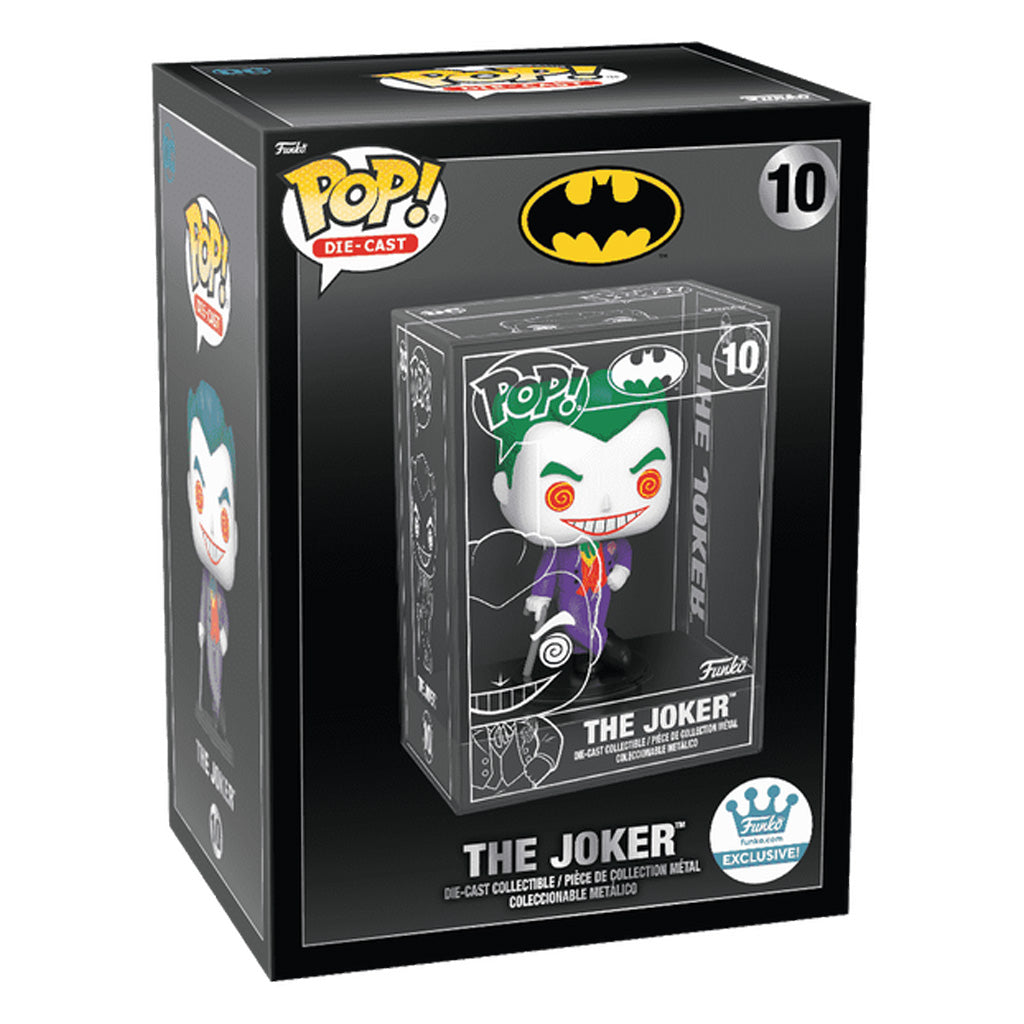 FUNKO POP HEROES DC JOKER DIE-CAST JOKER 10 - 74301