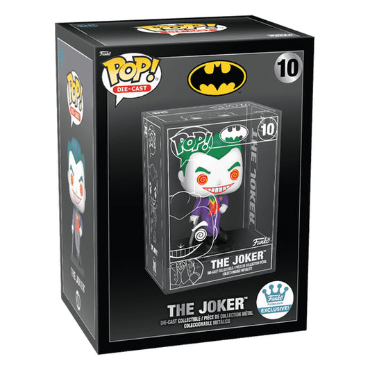 FUNKO POP HEROES DC JOKER DIE-CAST JOKER 10 - 74301
