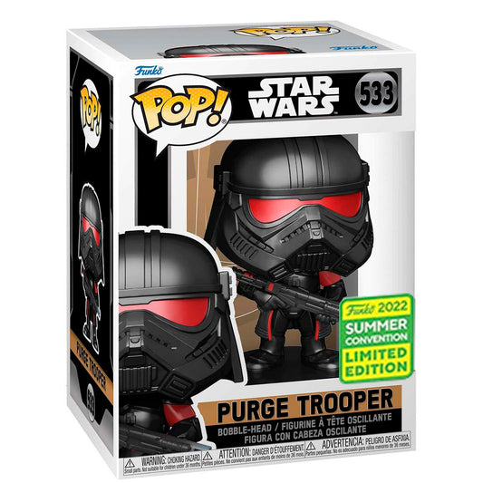 FUNKO POP STAR WARS EXCLUSIVE - PURGE TROOPER 533 (SDCC 2022)