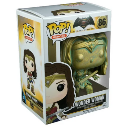 FUNKO POP BATMAN VS SUPERMAN WONDER WOMAN PATINA *EX* 86