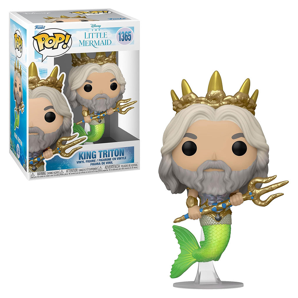 FUNKO POP DISNEY LITTLE MERMAID MOVIE KING TRITON 1365