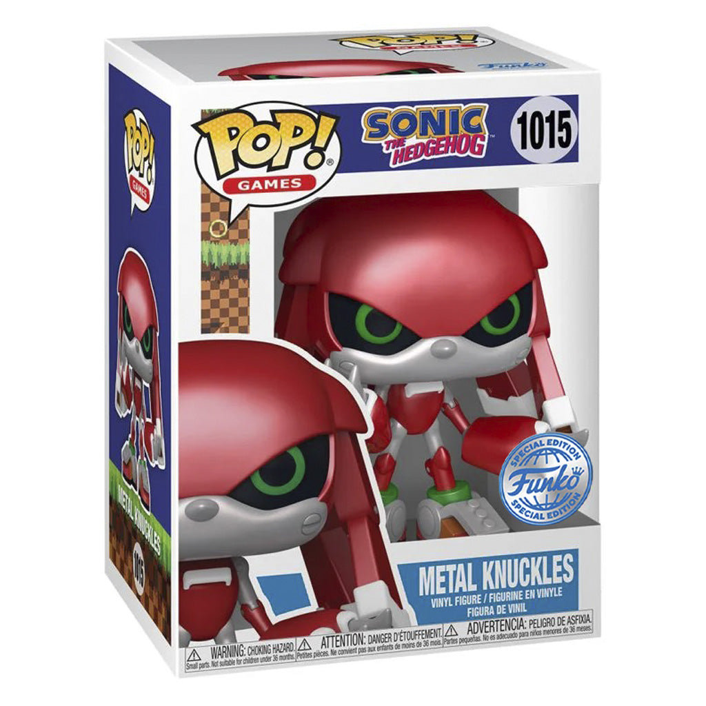 FUNKO POP SONIC KNUCLES METAL *NYCC 2024* 1015