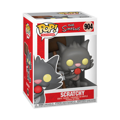 FUNKO POP THE SIMPSONS SCRATCHY 904