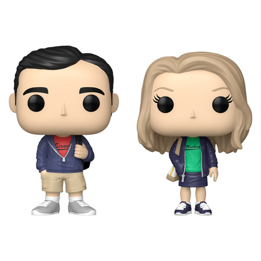 FUNKO POP THE OFFICE S9 MICHAEL SCOTT & HOLLY FLAX 2PACK 75679