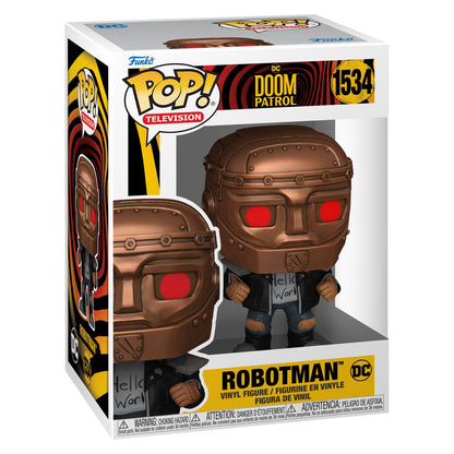 FUNKO POP TELEVISION DC DOOM PATROL - ROBOTMAN 1534