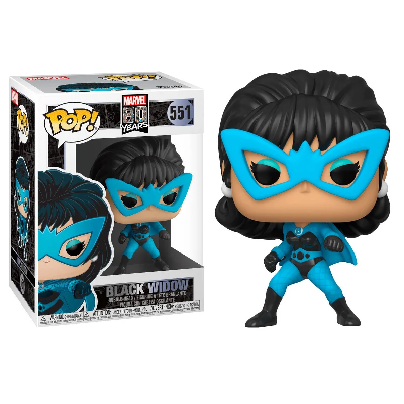 FUNKO POP MARVEL 80 YEARS - BLACK WIDOW (FIRST APPEARANCE) 551