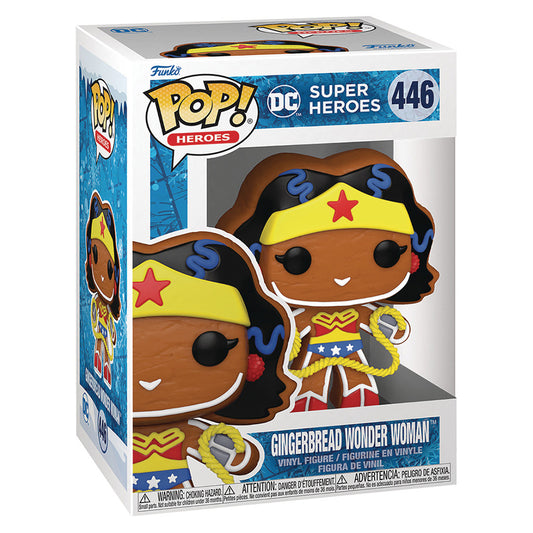 FUNKO POP HEROES DC HOLIDAY WONDER WOAMAN 446