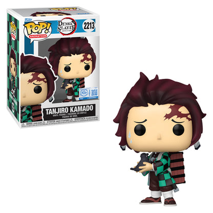 FUNKO POP DEMON SLAYER TANJIRO KAMADO W/CROW *EX* 2213