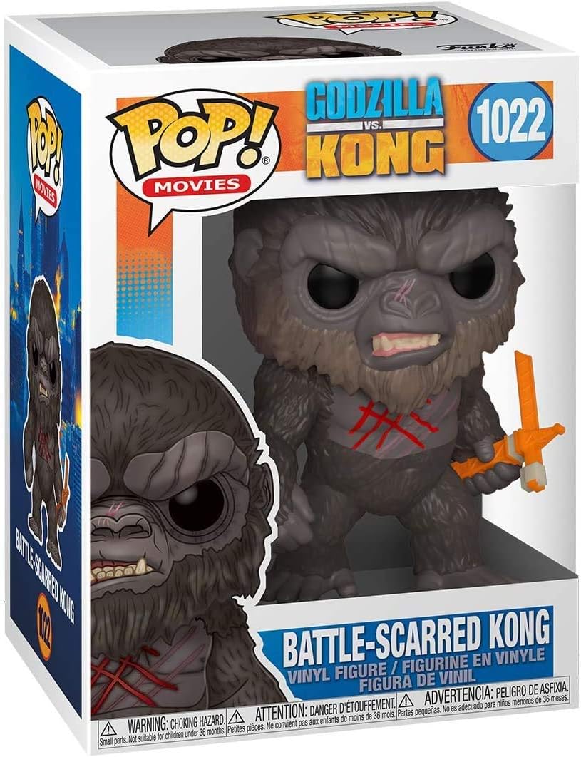 FUNKO POP GODZILLA VS KONG - BATTLE-SCARRED KONG 1022