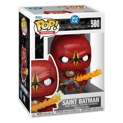 FUNKO POP HEROES DCDM SAINT BATMAN 580