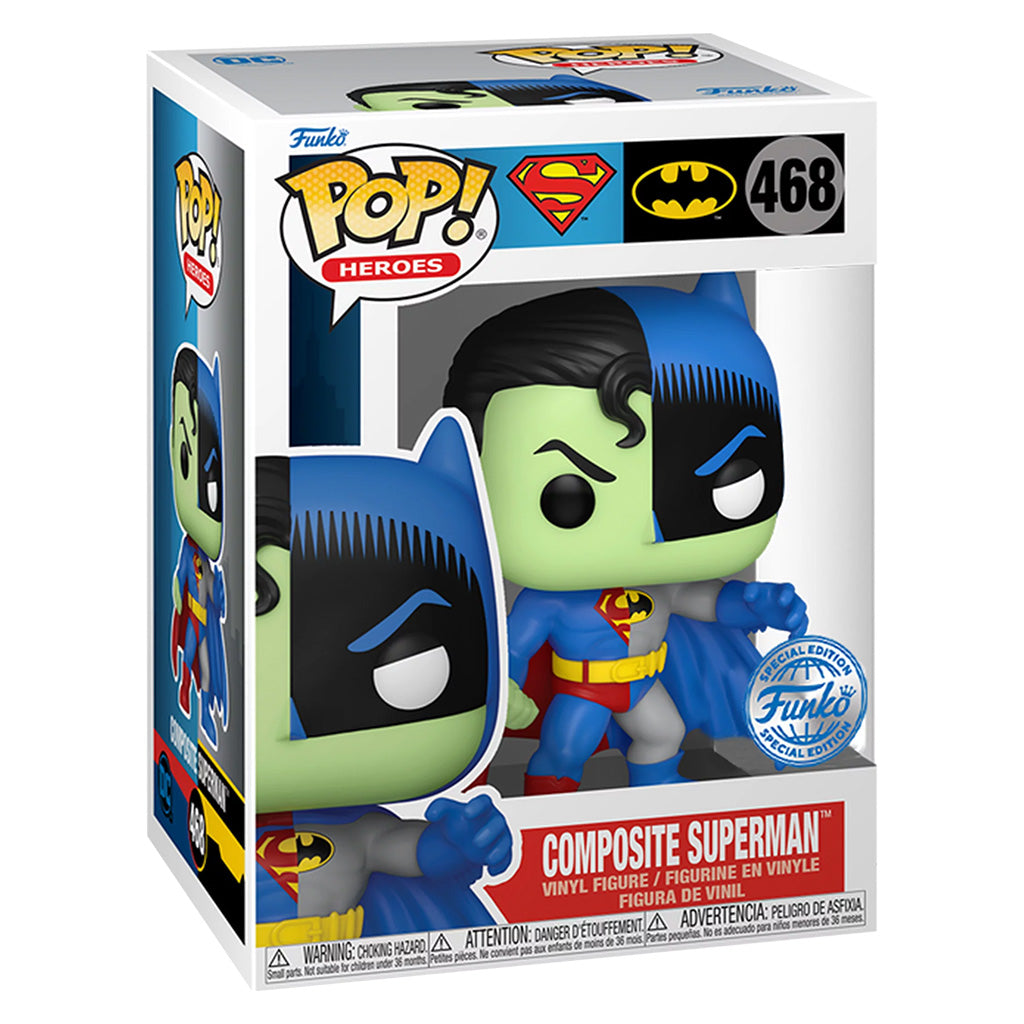 FUNKO POP HEROES COMPOSITE SUPERMAN *EX* 468