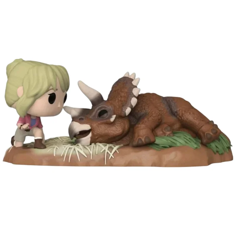 FUNKO POP MOMENTS JURASSIC PARK EXCLUSIVE - DR. SATTLER WITH TRICERATOPS 1198