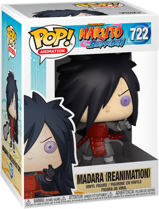 FUNKO POP ANIMATION NARUTO SHIPPUDEN EXCLUSIVE - MADARA (REANIMATION) 722