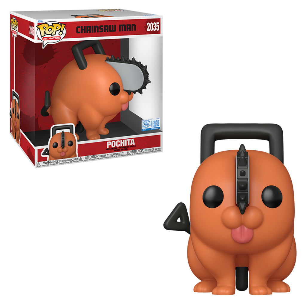 FUNKO POP ANIMATION CHAINSAW MAN SUPER SIZED EXCLUSIVE - POCHITA 2035