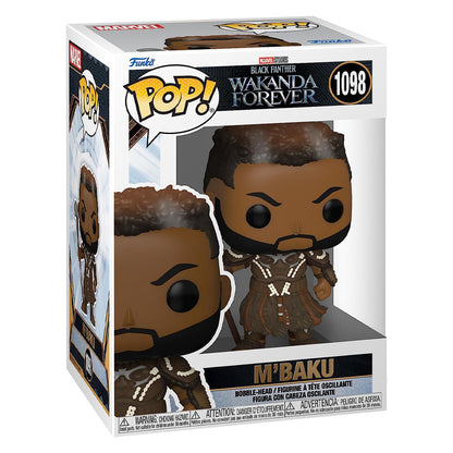FUNKO POP MARVEL WAKANDA FOREVER - BLACK PANTHER M,BAKU 1098