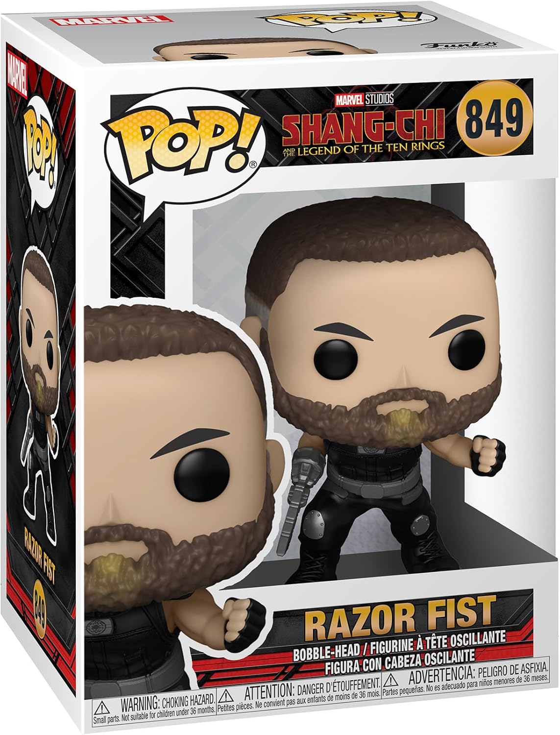 FUNKO POP MARVEL SHANG-CHI - RAZOR FIST 849