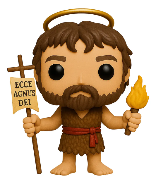São João Boneco Personalizado em 3D Estilo Pop