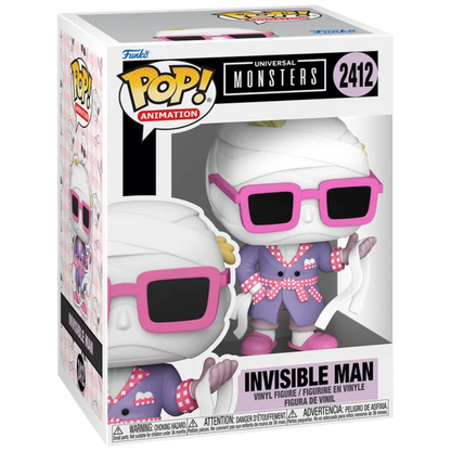 FUNKO POP ANIMATION UNIVERSAL MONSTERS - INVISIBLE MAN 2412