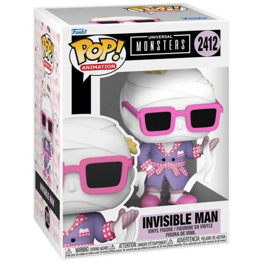 FUNKO POP ANIMATION UNIVERSAL MONSTERS - INVISIBLE MAN 2412