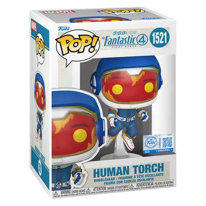 FUNKO POP MARVEL FANTASTIC 4 FIRTS STEPS HUMAN TORCH *EX* 1521