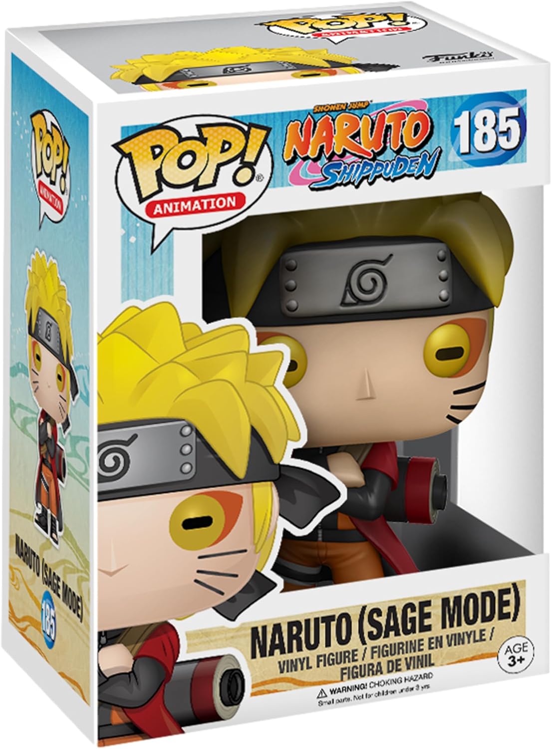 BONEO FUNKO POP NARUTO SHIPPUDEN EXCLUSIVE - NARUTO (SAGE MODE) 185