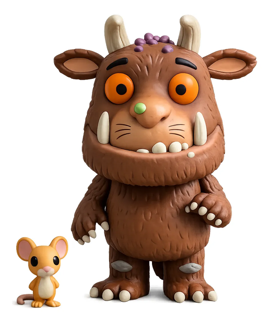 O Grufalo Personalizado em 3D Estilo Pop