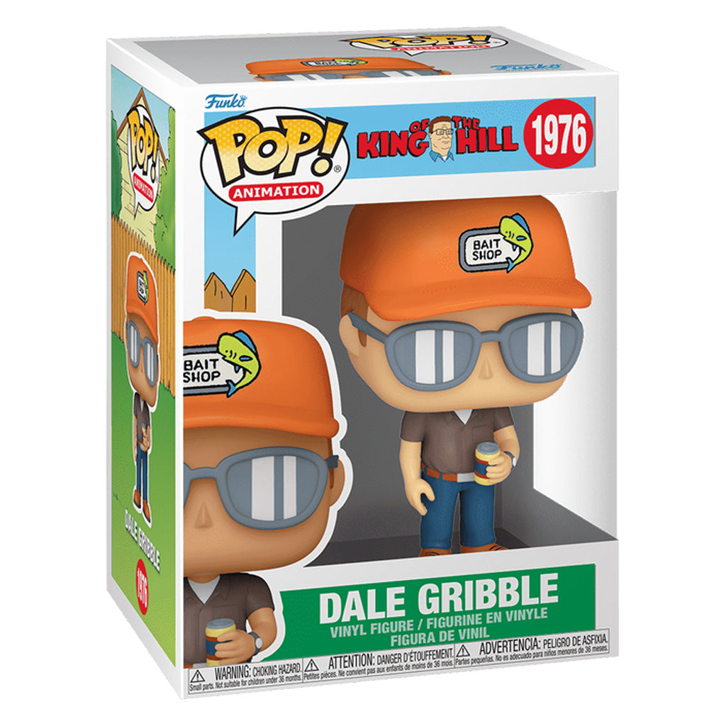 FUNKO POP KING OF THE HILL DALE GRIBBLE 1976