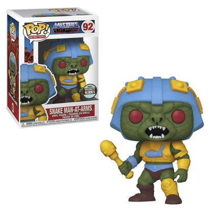 FUNKO POP TV MASTERS OF THE UNI.RETRO SNAKE MAN-AT-ARMS *EX* 92