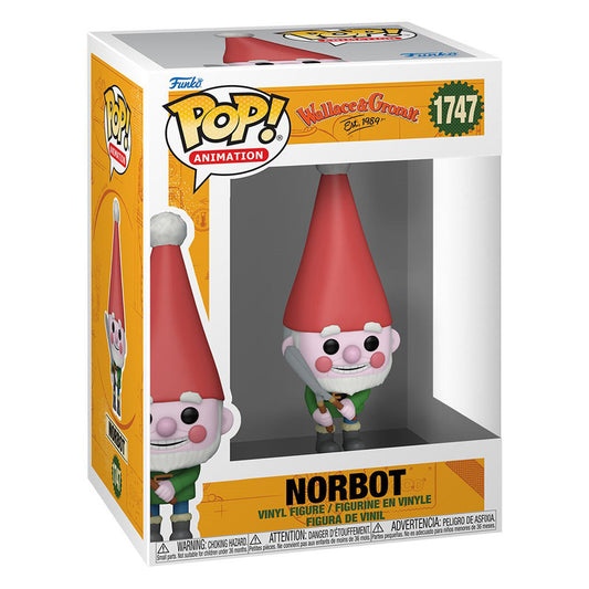 FUNKO POP ANIMATION WALLACE AND GROOMIT - NORBOT 1747