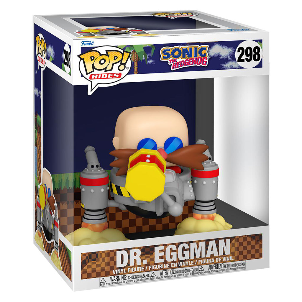 FUNKO POP SONIC *RIDES* DR.EGGMAN 298