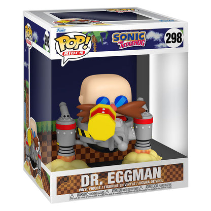FUNKO POP SONIC *RIDES* DR.EGGMAN 298