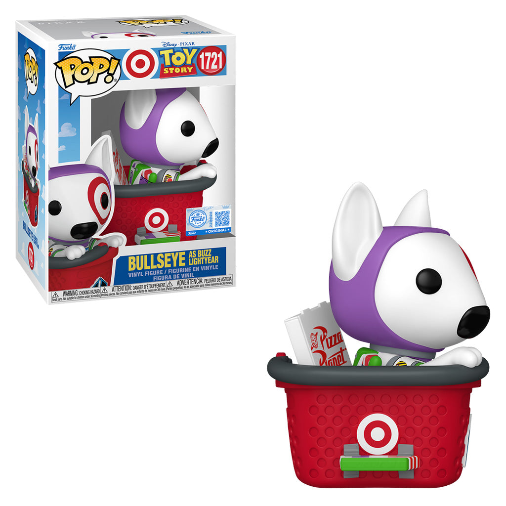 FUNKO POP DISNEY PIXAR TOY STORY EXCLUSIVE - BULLSEYE AS BUZZ LIGHTYEAR 1721
