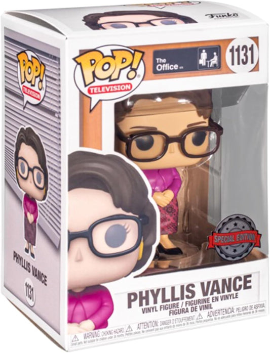 FUNKO POP THE OFFICE PHYLLIS VANCE *EX* 1131