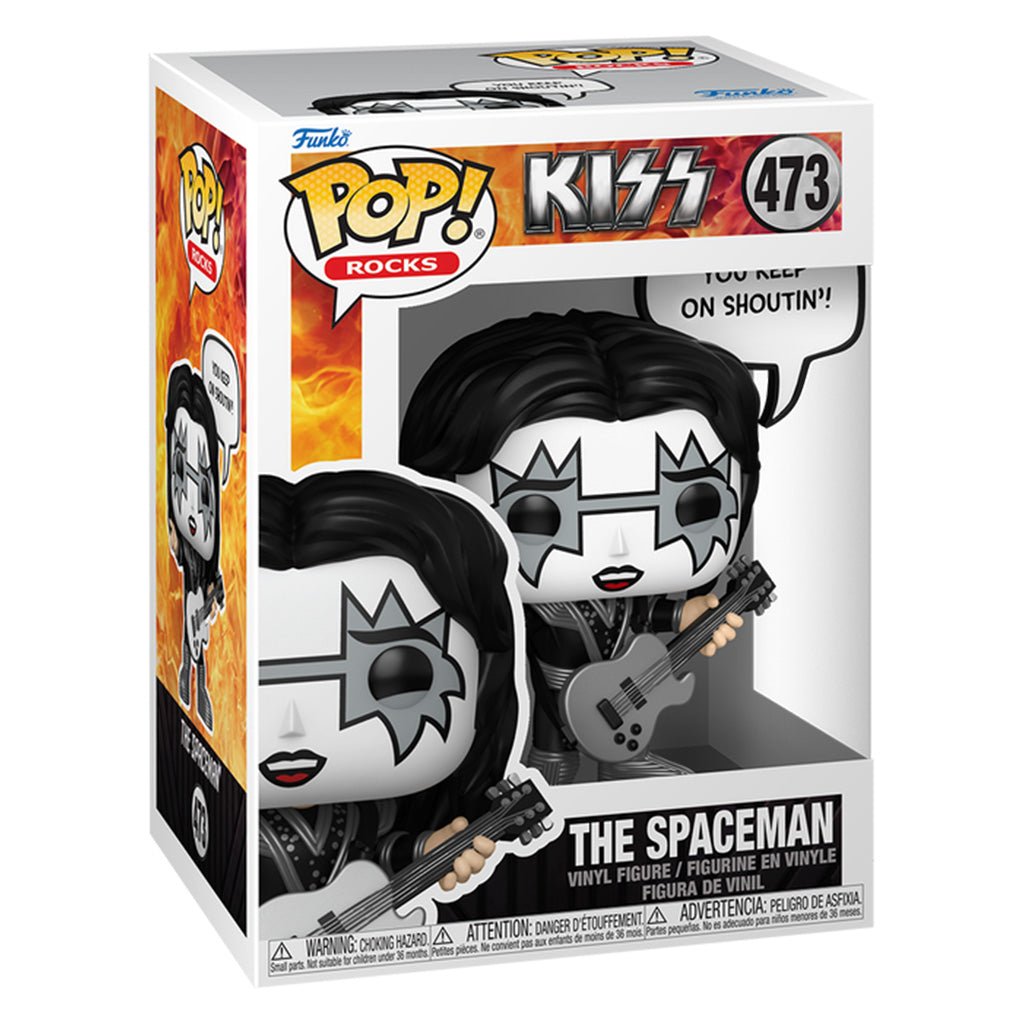 FUNKO POP ROCKS KISS SAYINGS THE SPACEMAN 473