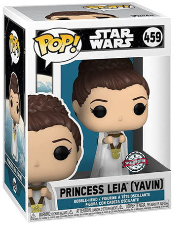 FUNKO POP STAR WARS EXCLUSIVE - PRINCESS LEIA (YAVIN) 459