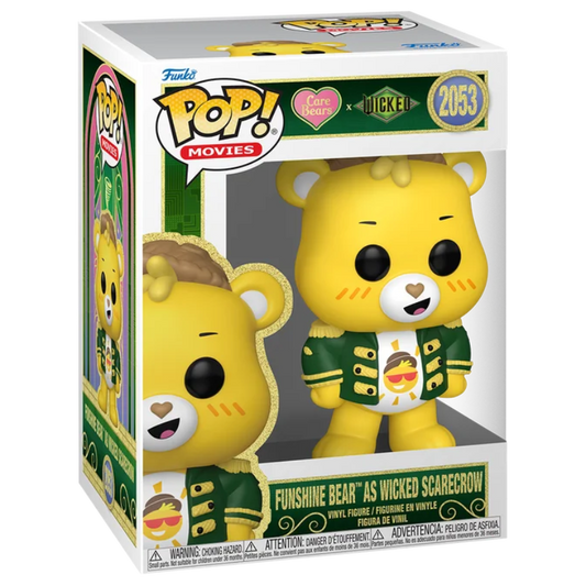 FUNKO POP CARE BEARS X WICKED - FUNSHINE BEAR AS WICKED SCARECROW 2053