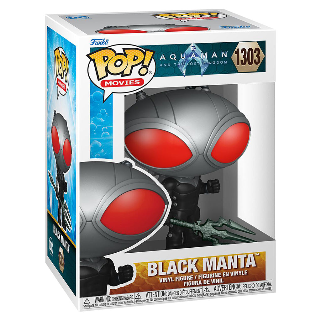 FUNKO POP MOVIES DC AQUAMAN AND THE LOST KINGDOM - BLACK MANTA 1303