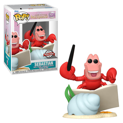 FUNKO POP DISNEY THE LITTLE MERMAID EXCLUSIVE SEBASTIAN 1239