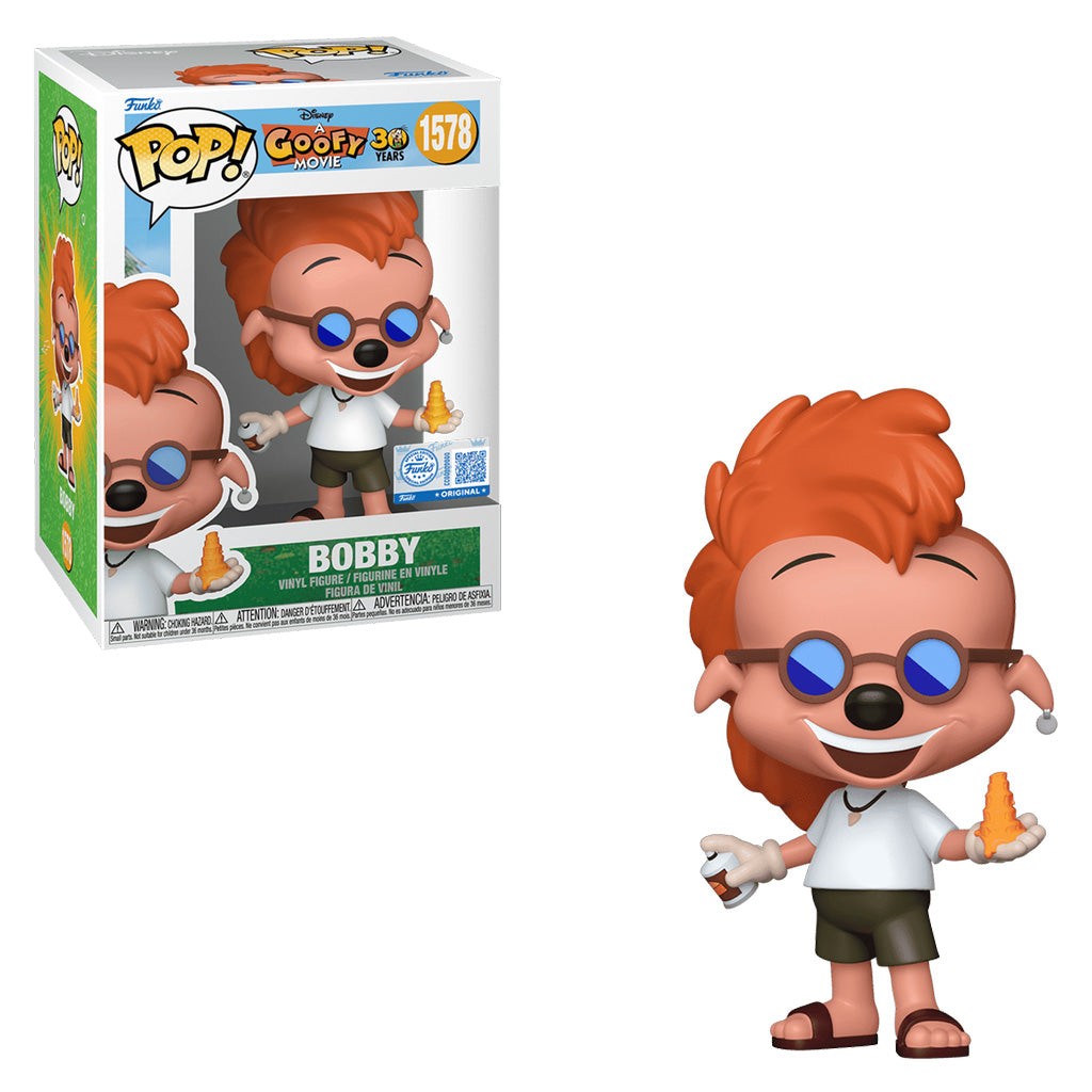 FUNKO POP DISNEY GOOFY 30TH BOBBY *EX* 1578