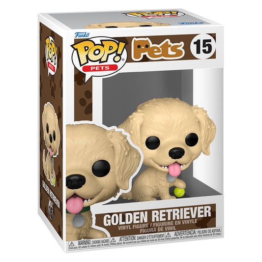 FUNKO POP PETS - GOLDEN RETRIEVER 15