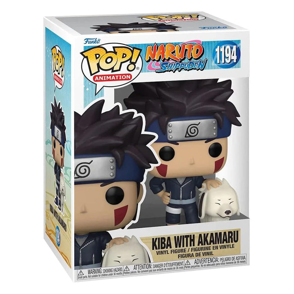FUNKO POP NARUTO KIBA W/AKAMARU 1194