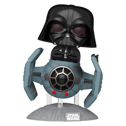 FUNKO POP DELUXE: STAR WARS DARKSIDE - DARTH VADER WITH TIE ADVANCED X1 STARFIGHTER 742